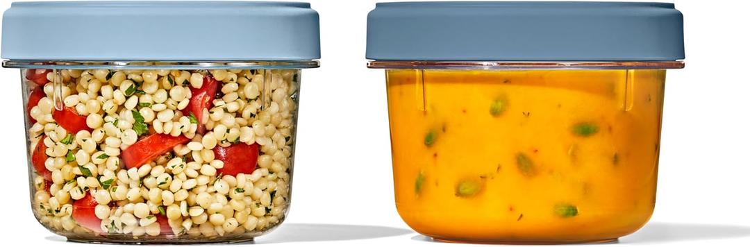 OXO Good Grips Twist & Stack Container  20 oz  2 Pack