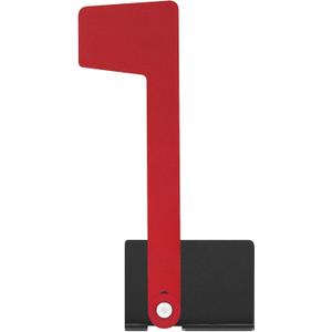 Ozland Professional Multi-Directional Mailbox Flag, Galvanized Steel Mailbox Replacement Flag Kit, Tool Free Installation, for Wall-Mount and Post-Mount Mailboxes (Heavy Duty Metal Material), Wall-mount Mailbox Flag