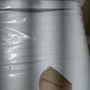 Tuanse 8 Pieces White Plastic Storage Bins with Lids, Stackable Storage baskets with Handle Containers Box for Shelves Drawers Desktop Playroom Classroom Office Organization(14 x 10.5 x 9.6 Inches)