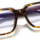 Oversized Square Blue Light Glasses for Woman Men fashion Reduce Eyestrain Protection for TV/Computer/Gaming