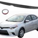 Rear Trunk Spoiler Compatible with 2014 2015 2016 2017 2018 2019 Toyota Corolla Sedan Sporty Spoiler Style Wing Rear Lip ABS Plastic Gloss Black (fit size)