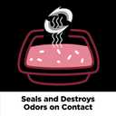 ARM & Hammer Clump & Seal Platinum Cat Litter, Multi-Cat, 14-Day Odor Control, Rock-Hard Clumps, 18 lbs  Powerful Odor Eliminator with Baking Soda