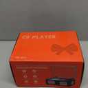 Vintage CD Player with Speakers Bluetooth, Time Music Box, Retro Portable CD Player with Headphone Jack, USB & AUX Playback, Festival Gift for Home Decor, No Remote Control (Walnut)