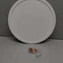 hepside 12Inch Flush Mount Light Fixture White, 28Watt, Dimmable & 3000K-4500K-6000K 3 Color Selectable Flush Ceiling Light Fixture 3200LM Low Profile Ceiling Light for Kitchen Bedroom Hallway Porch