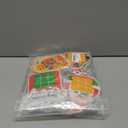 Whaline 24 Packs Christmas Tic Tac Toe Board Games Xmas Funny Cartoon Felt Strategic Board Game for Holiday Party Favors Educational Toys Classroom Reward