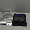 LKY DIGITAL Sleep Mask for Side Sleeper 3 Pack, Blackout 3D Eye Mask for Sleeping, Night Blindfold for Men Women (Gray & Blue & Black)