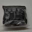 QUXIANG Copper Compression Socks for Women & Men Circulation (8 Pairs) - Best for Running Athletic Cycling - 15-20 mmHg (06 Black/Pure)