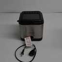 Chefman Fry Guy, The Most Compact & Convenient To Deep Fry Comfort Food, Restaurant-Style Basket With A 1.6-Quart Capacity, Easy-View Window & Adjustable Temp Control, Stainless - 1.5 Liter