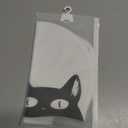 Swim Cap for Women, Teens & Adults – Fun Black Cat Silicone Swim Cap, Extra Room for Long & Medium Hair, Comfortable Fit for Pool & Beach