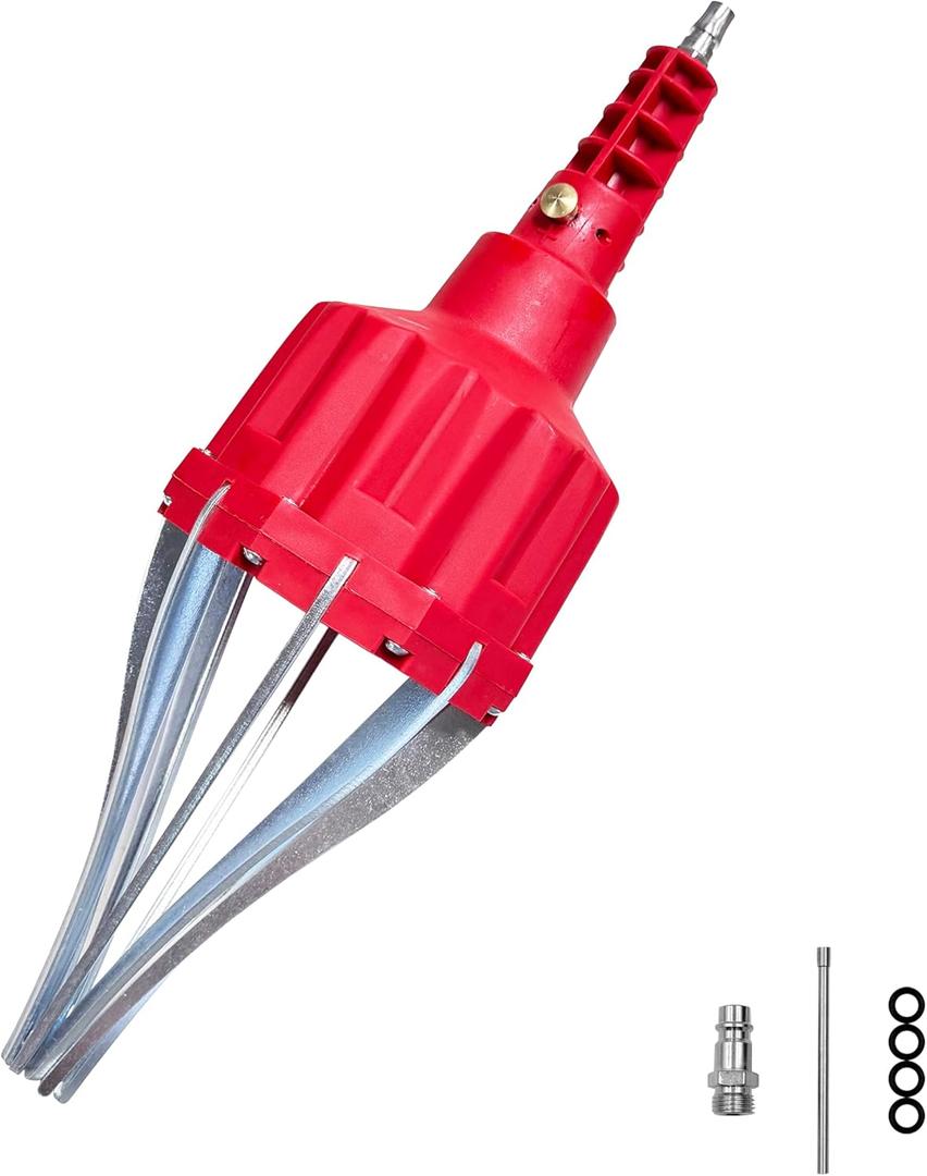 Pneumatic CV Joint Boot Installation Tool, Car Dust Cover Removal Tool, Universal Outer Ball Cage Cover Removal and Installation Tool for Audi, BMW, UTV, ATV (RED)
