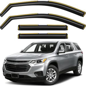 in-Channel Rain Guards for Chevrolet(Chevy) Traverse 2018-2023