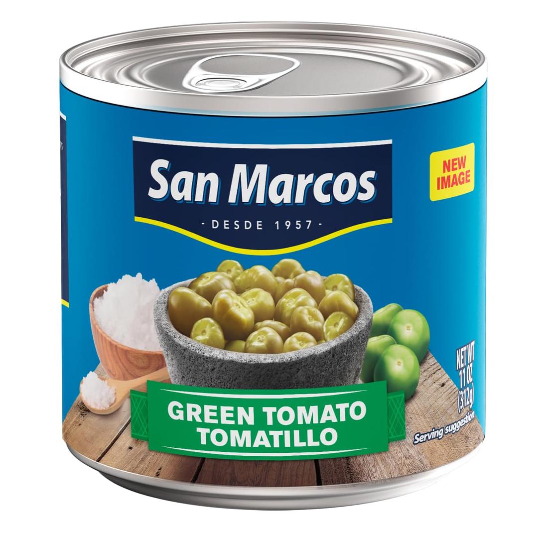 San Marcos Green Tomato Whole, 11 oz (EXP 02/01/26)