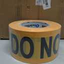 Yellow Caution Do Not Enter Tape 6 Pack 3 inch X 1000 feet, Barricade Tape Bulk Bright Yellow with a Bold Black Print for High Visibility, Tear Resistant Design
