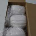 Woration High-Grade Fake Pumpkins Sets Artificial Milk White Pumpkin Decoration for Fall Harvest Halloween Thanksgiving Party Decorating - 6 pcs