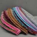 YEXEXINM 10 Pack Kids Crazy Carpet Circle Seats 16 Inch Round Floor Mat Kids Floor Cushions Soft Colorful Educational Classroom Rug for School Home Group Activity Learning Marker Playing Areas