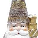 Leekung Gnome Statues for Christmas Decorations- Christmas Gnomes Figurines for Tabletop Shelf Fireplace Mantle Table Decor,Winter Retro Holiday Indoor Home Decorations,Xmas New Year Gifts for Women