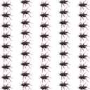 Toyvian Plastic Cricket Prank Props, Scary Pranks for Adults, Fake Realistic Cricket Fun Prop for Halloween Party Favor, Kids 50 Pieces (4.50X4.00X0.60CM)