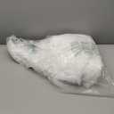 AISENO 48 Inch White Faux Fur Christmas Tree Skirt, Luxury Plush Tree Base Cover for Holiday Party and Home Christmas Decor