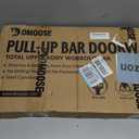 PULLUP & DIP Pull-up bar for door frames for hanging without screws and no slipping, professional door bar, pull-up bar with padded handles
