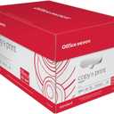 Office Depot Copy Print Paper, 8 1/2in. x 11in., 20 Lb, 500 Sheets Per Ream, Case Of 10 Reams, 1