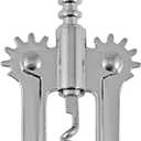 OGGI Opener, Wing Corkscrew, Metal Manual Bottle Opener, Multifunctional Cork Screw for Home & Waiters with Beer Bottle Opener, Durable Design (Stainless Steel)