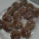 Liliful 15 Pcs Velvet Christmas Balls Bulk Flocked Christmas Tree Ball Ornaments Plastic Xmas Decorative Hanging Ornaments(Brown,3.15 Inch)