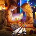 28 Pack Valentines Day Gifts for Kids ,LED Finger Lights with Valentine Cards Exchange Gifts School Classroom Prizes Valentines Day Gifts for Kids Boy Girl Valentine Party Favors