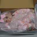 Baby Dolls, 17 Inches Large Realistic Baby Doll with Cute Soft Body, Real Life Baby Dolls Girl, with Bottles & Pacifier, Diapers and Bibs, Gift Idea for Ages 3+