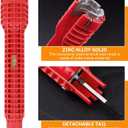 Tap Spanner Tool, 14-in-1 Multi-Functional Faucet Wrench, Comfortable Grip, Anti-Slip, for Sink, Bathroom & Kitchen Plumbing, Faucet Installation, Plumbing Repair Kita