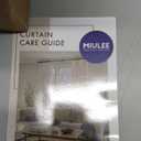 MIULEE Black Blackout Curtains for Bedroom Living Room 63 Inches Long 2 Panels, Thermal Insulated Room Darkening Drapes Grommet Noise Reducing Light Blocking Window Treatments 40x63 Inch