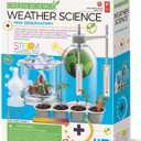 4M: Green Science - Weather Science - DIY Mini Observatory Kit, Static Electricity, Lightning-Cloud Formation, Build A Water Cycle Model, STEAM Kid 5+