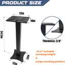 Heavy Duty Bench Grinder Stand Mount Vise and Grinder, Grinder Stand Suitable for Grinders, Vises, Drill Press, etc