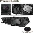 RH LED Headlight Assembly Fit for 2020 2021 2022 2023 2024 Audi A4 S4 Headlamp Right Passenger Side 8W0941034F AU2503223 8W0-941-034-F