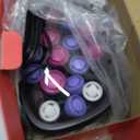 Remington Ionic Conditioning Hair Setter, 20 Velvet Hair Rollers, 6 Large (1), 10 Medium (1"), 4 Small (), Blowout Style Hair Curlers (pink)