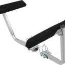Boat Trailer Guides 2 Foot Bunk Boards Kit - 24 Inch Carpeted Guide On Tilting Side Bunks for High Beam, Box or C-Channel Trailers with Mounting Frames and Hardware