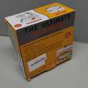 Flea Trap for Inside Your Home 2 Packs - Premium Electric Flea Traps, Natural and Child-Friendly Indoor Flea Control for Home & Garage with 5 Glue Disc Refills and 5 Lightbulbs (Gray)