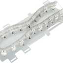 WP8544772 8544772 Dryer Heating Element for whirlpool kenmore, Replaces Part Number 1180055 AP6013116 PS11746338 EAP11746338, 3 Wire Heating Element Assembly, Dual Coil