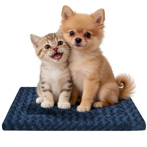 Dog Bed Mat - Reversible Dog Crate Bed Mats, Soft & Breathable Kennel Pad, Durable Crate Bed for Small Dogs & Cats, Size: 17.5"x13.5"