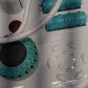 HOSPAN Collapsible Foot Spa with Heat, Bubble, Red Light, and Temperature Control, Foot Bath Massager with 8 Shiatsu Massage Rollers, Pedicure Foot Spa for Relaxation - FS01A (Sky Blue)