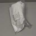 NICETOWN RV Curtains for Camper Windows, White Kitchen Window Drapes, Home Decoration Light Filtering for Small Window (34 Inches Wide by 40 Inches Long, 1 Pair)