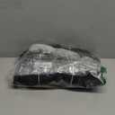 Lelepet Warm Dog Coat Reflective Dog Fleece Vest Waterproof Jacket Windproof Winter Cold Weather Coats with Adjustable Buckle Jackets for Large Dogs, Black, L