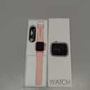 Smart Watch for Kids No Phone Needed, Tempered Glass Fitness Tracker Boy Teens with 19 Sport Modes, Pedometer, Sleep Monitor, Kids Watch Birthday Gifts Toy Gift for Girls Boys 6-16 (Pink)