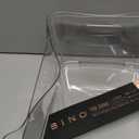 BINO | Plastic Storage Bins, Large - 2 Pack, Clear | THE SOHO COLLECTION | Pantry Organizers and Storage Containers | Fridge Organizer Bins | Kitchen Cabinet Organizer | Medicine Cabinet Bin