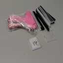 Stitch Gun for Clothes - Handheld Stitch Gun Quick Clothing Fixer - Tagging Gun - Includes 6 Needle, 1000 Black Fasteners & 1000 White Fasteners (Pink-red)