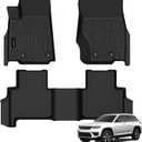 All Weather Floor Mats Fit for Jeep Grand Cherokee(WL Include 4xe, Not WK2 or WL75) 2022-2025 2026 5 Seat Only TPE Rubber Liners All Season Guard Odorless Anti-Slip Floor Mats