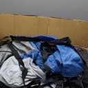 SUV Tent Car Awning, UPF 50++ with Portable Waterproof Storage Bag, Tear-Resistant, Large Space, Good Vision, Smooth Ventilation, Suitable for Outdoor Beach Camping Auto Canopy Shade (Blue)