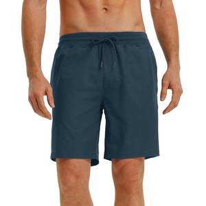 Rouen Mens Shorts 7 Inch Inseam Lightweight Quick Dry Running Shorts Sports Soft Casual Athletic Shorts for Men Size L