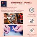 8/2 NM-B Nonmetallic with Ground Sheathed Cable Residential Indoor Wire (25ft)