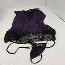 Sexy Plus Size Silk Nighty Chemise Satin Lingerie Sets 5XL