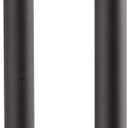 TOGU TG-6012 24 inches Solid Standoffs Heavy-Duty Commercial Grade-304 Stainless Steel Push Pull Door Handle/Barn Door Pull Handle/Glass Pulls, Matte Black Finish (24-IN Length/1.26-IN Cross Section Diameter)